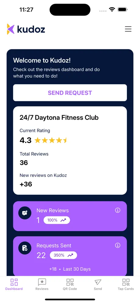 Kudoz Reviews Mobile App screenshot